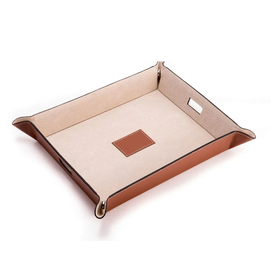 Saddle Brown Valet w/Charging Station