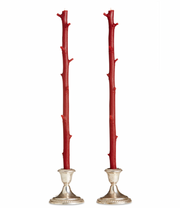 Stick Candles Hickory / Pair