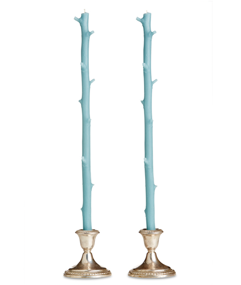 Stick Candles Hickory / Pair