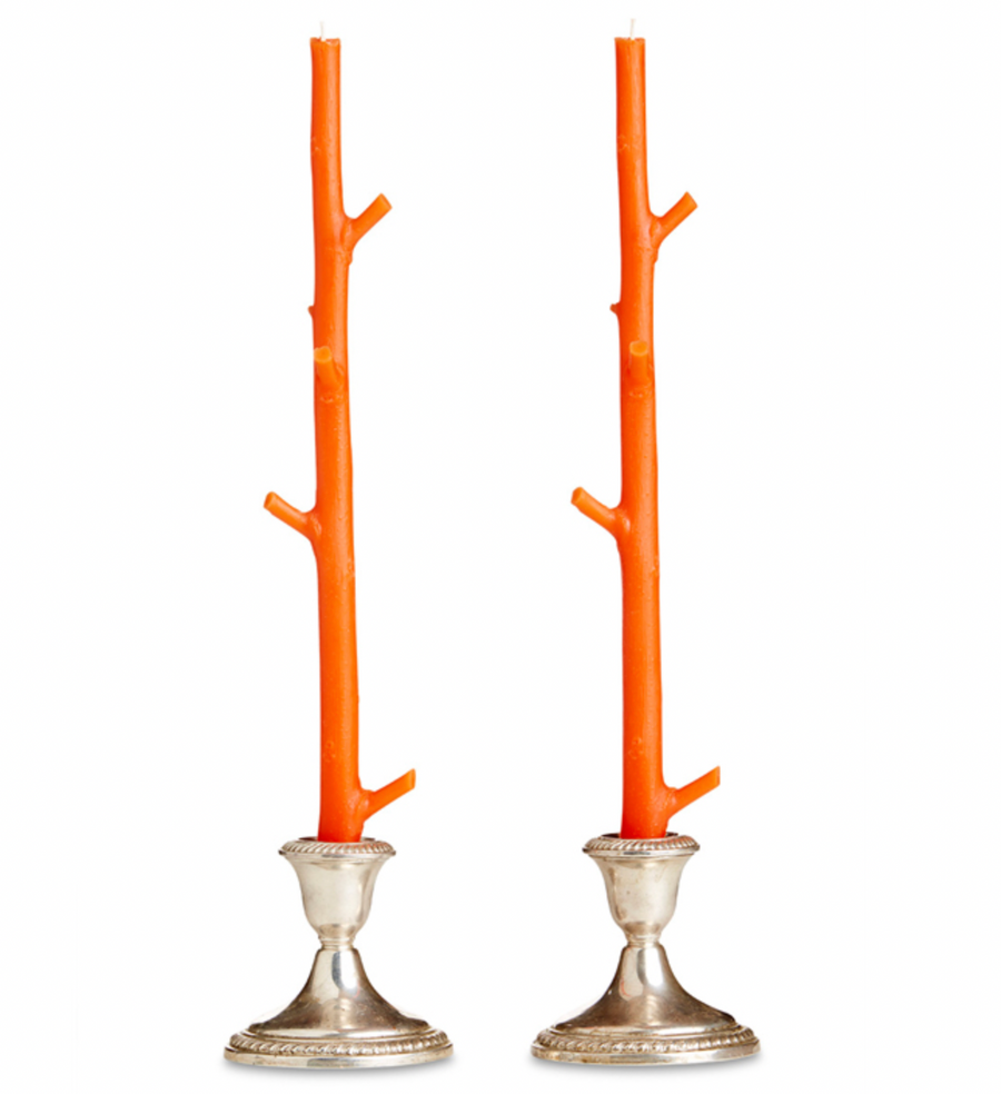 Stick Candles Maple / Pair