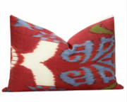 Silk Ikat II: 12" x 18"