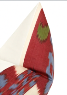 Silk Ikat II: 12" x 18"