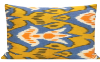 Silk Ikat VI: 12"x18"
