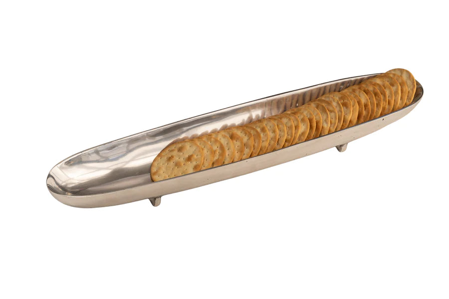 Pewter Cracker Boat
