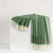 Boarder Herringbone Throw