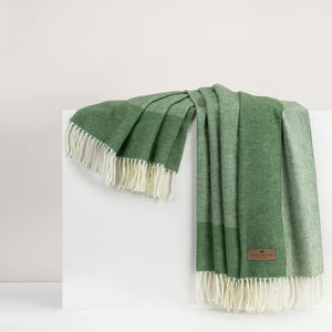 Boarder Herringbone Throw