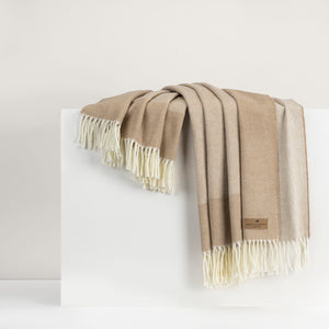 Boarder Herringbone Throw