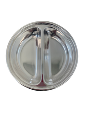 Hôtel Silver Round Divided Dish