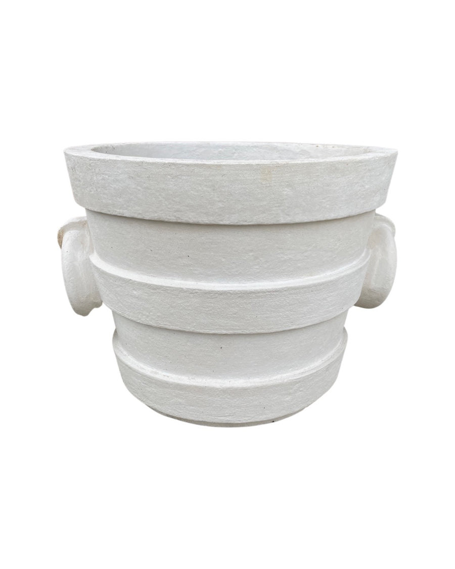 Large White Pot