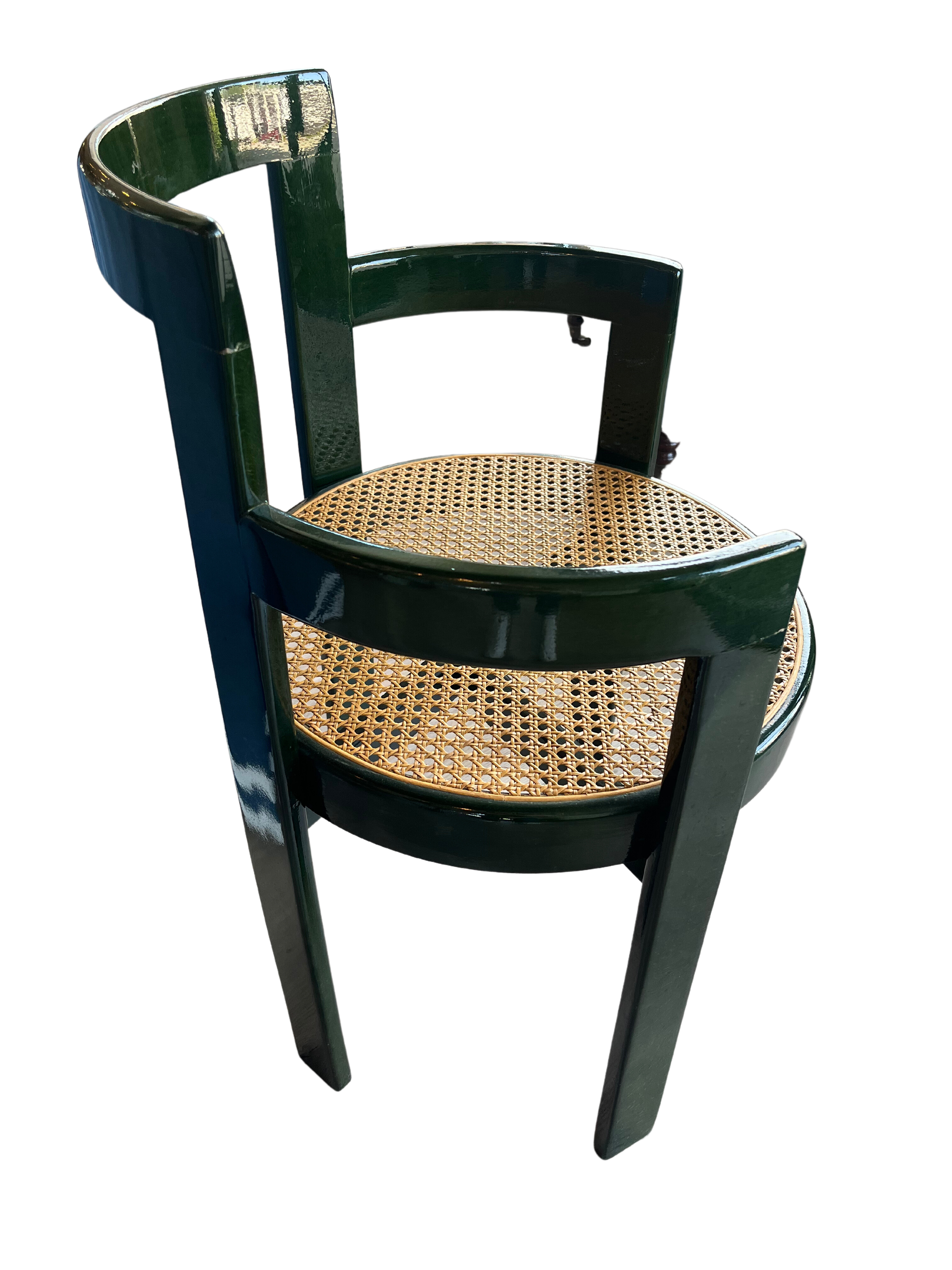 Italian Burl Pattern Chair
