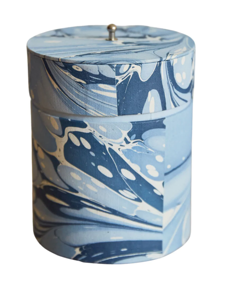 Blue Swirl Canister