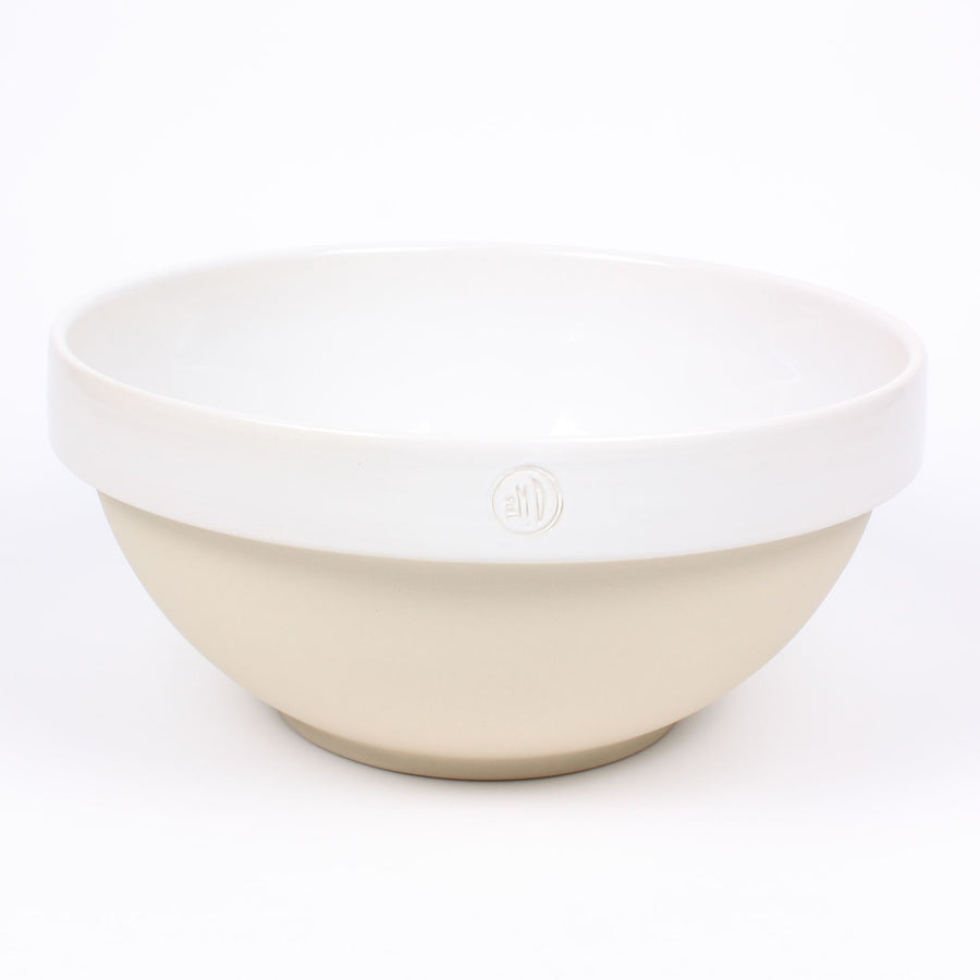 Large Salad Bowl in Navy, Manufacture de Digoin