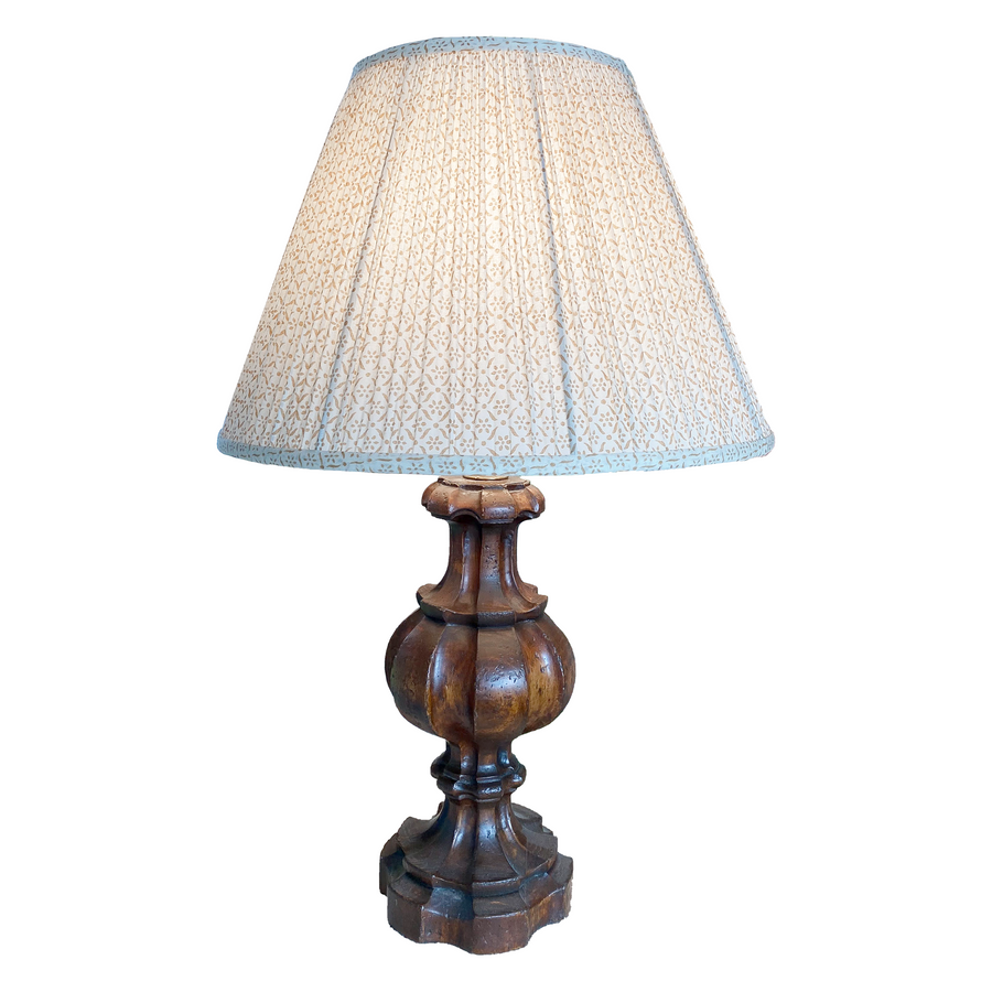 Vintage Wooden Lamp