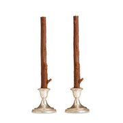 Stick Candles Cedar / Pair
