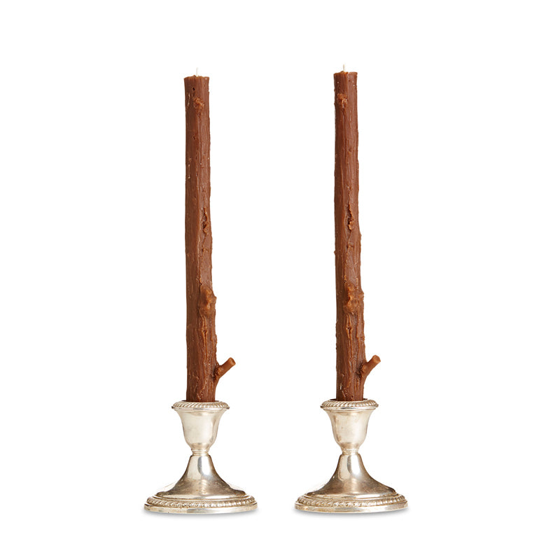 Stick Candles Cedar / Pair