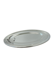 Hôtel Silver 10" Oval Platter with Rolled Rim