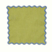Linen Wave Cocktail Napkins Set/4
