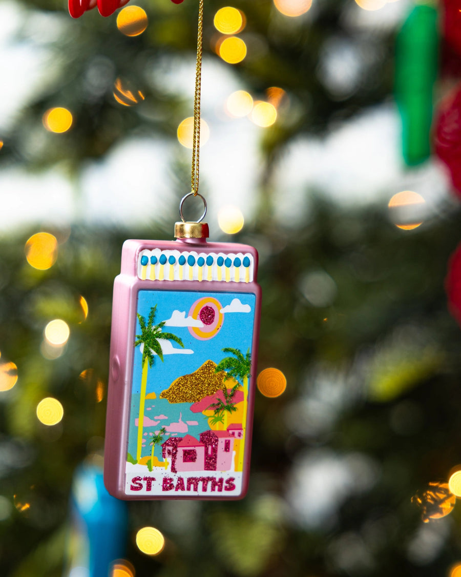 Matchbook Ornament - St. Barths