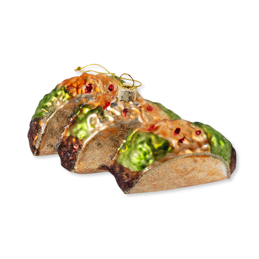 Triple Taco Ornament