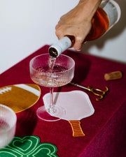 Pink Pickleball Paddle Cocktail Napkins