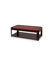Felix Coffee Table - Bordeaux Red/Chocolate