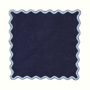 Linen Wave Cocktail Napkins Set/4