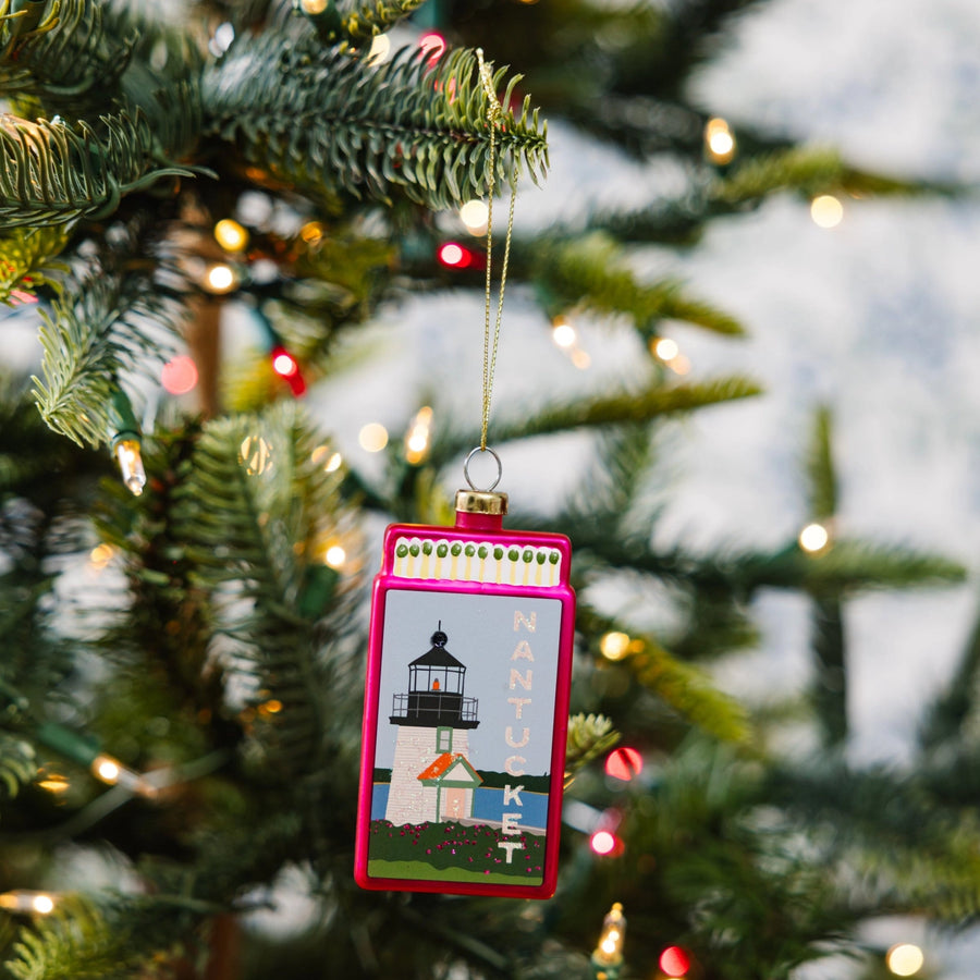 Matchbook Ornament - Nantucket