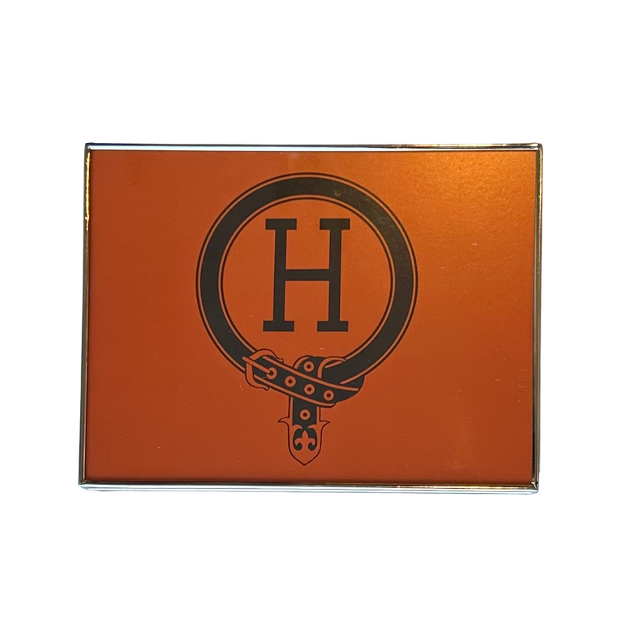 Orange H Card Box