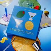 Martini Cocktail Napkins Set/4
