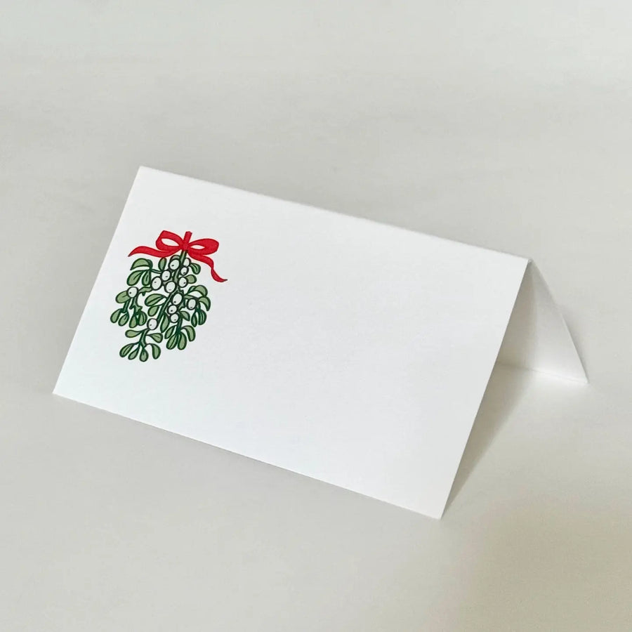 Mistletoe Place Cards