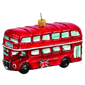 British Double Decker Bus Ornament