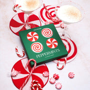 Peppermint Cocktail Napkins Set/4