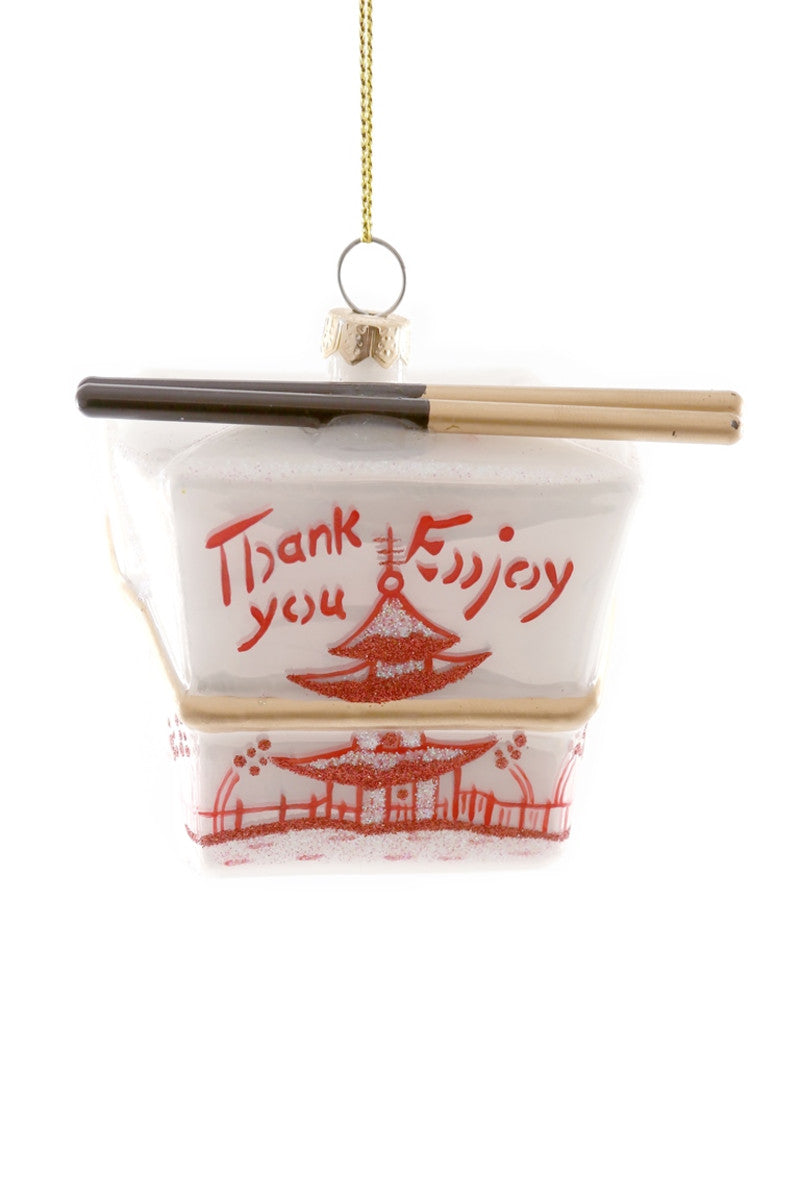 Chinese Take Out Box Ornament