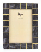 Bone Black/Brass Frame 5x7