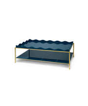 Large Belle Rives Coffee Table - Marine Blue