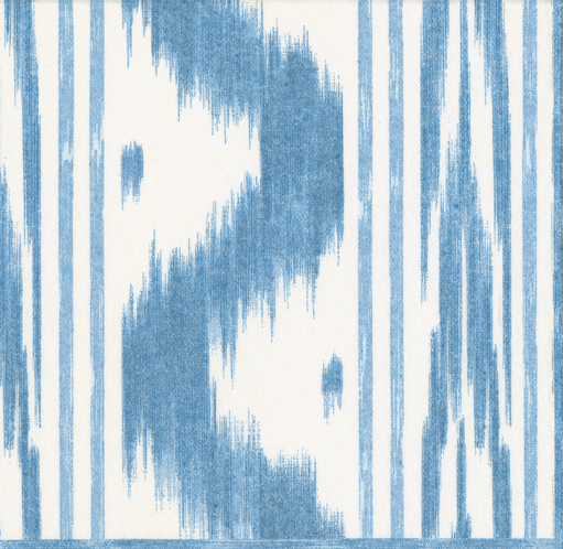 Toile De Nantes Blue Paper Napkins