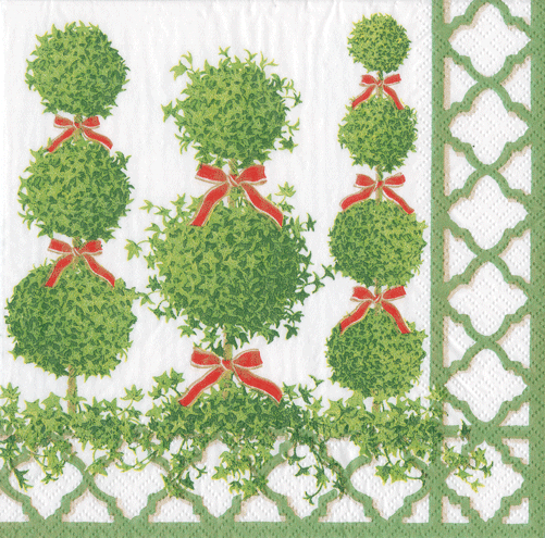 Topiaries Cocktail Napkins