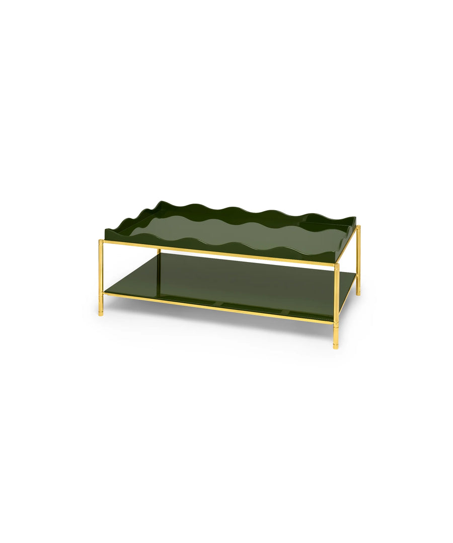 Small Belles Rives Coffee Table - Dark Olive