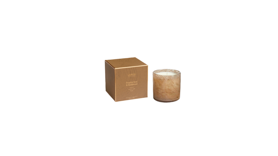 Pumpkin Seed and Sandalwood Candle/LAFCO