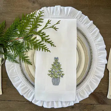 Southern Charm Tree Linen Towel