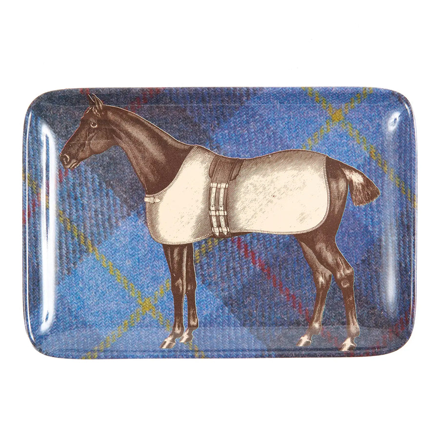 Equestrian Tweed Valet Tray