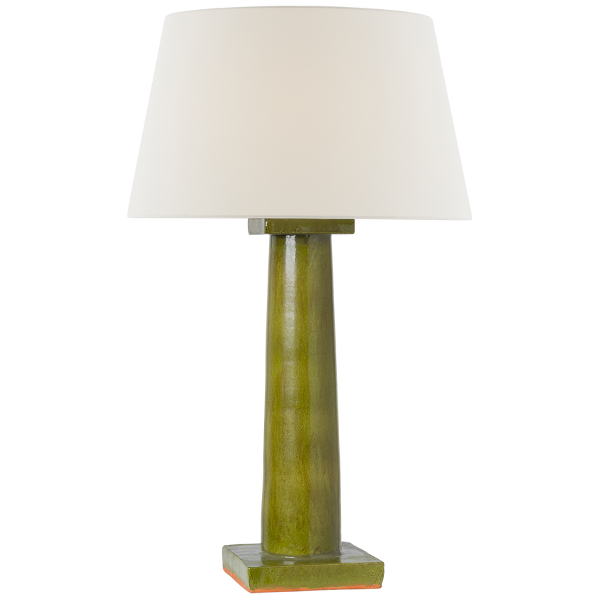 Colonne Large Balustrade Table Lamp in Green