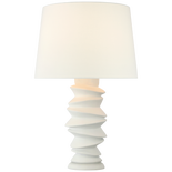 Karissa Medium Table Lamp in Plaster White