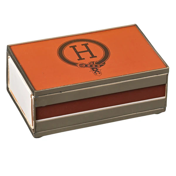 Orange H Matchbox