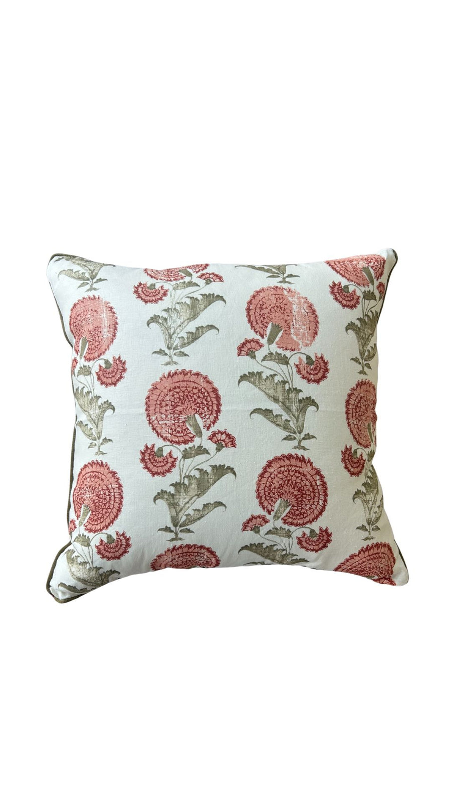 Jasper Indian Flower Pillow