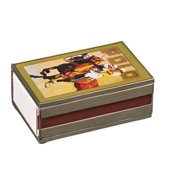 Polo Player Matchbox