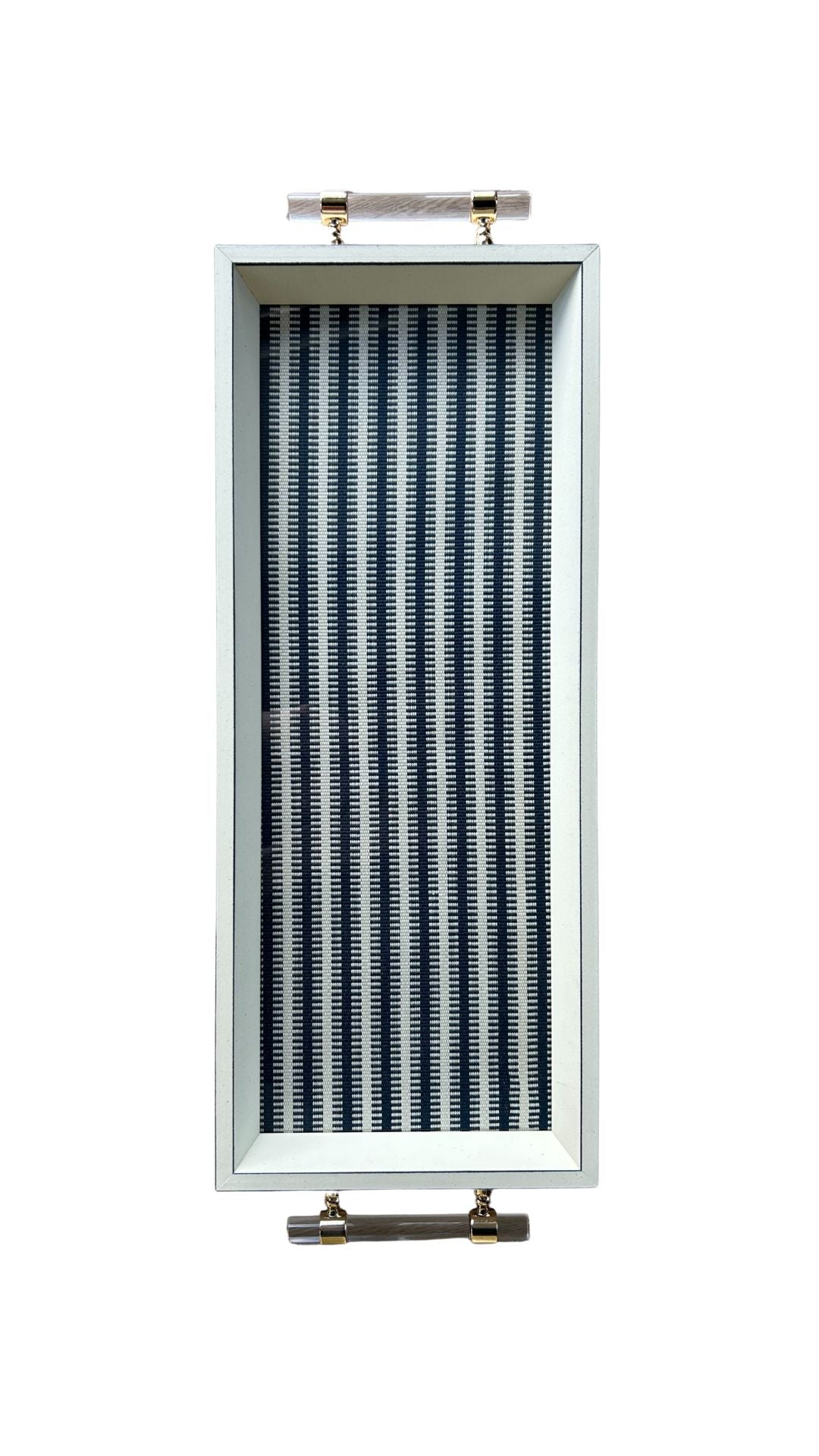 Custom Trays / Navy Stripe