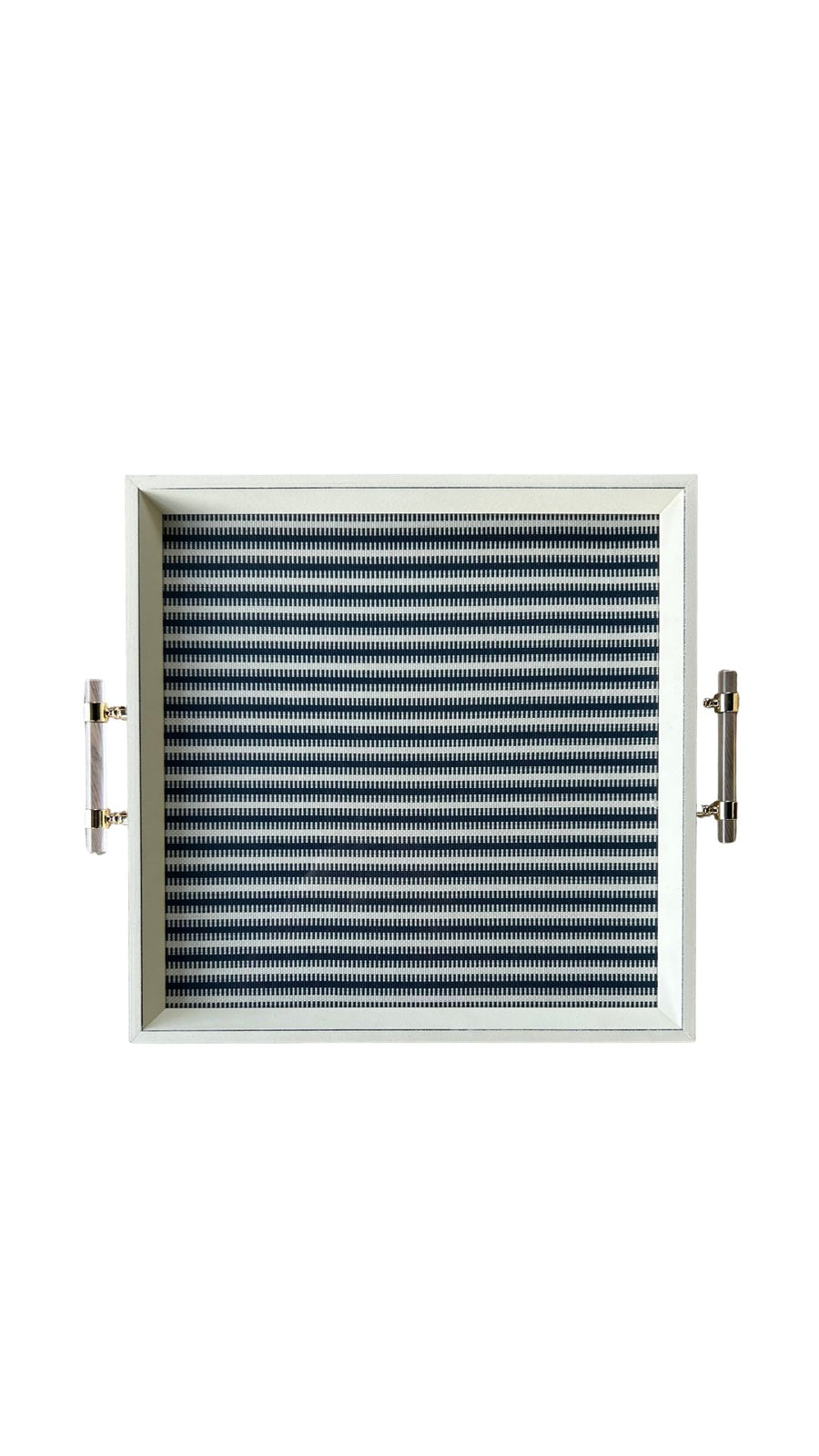 Custom Trays / Navy Stripe