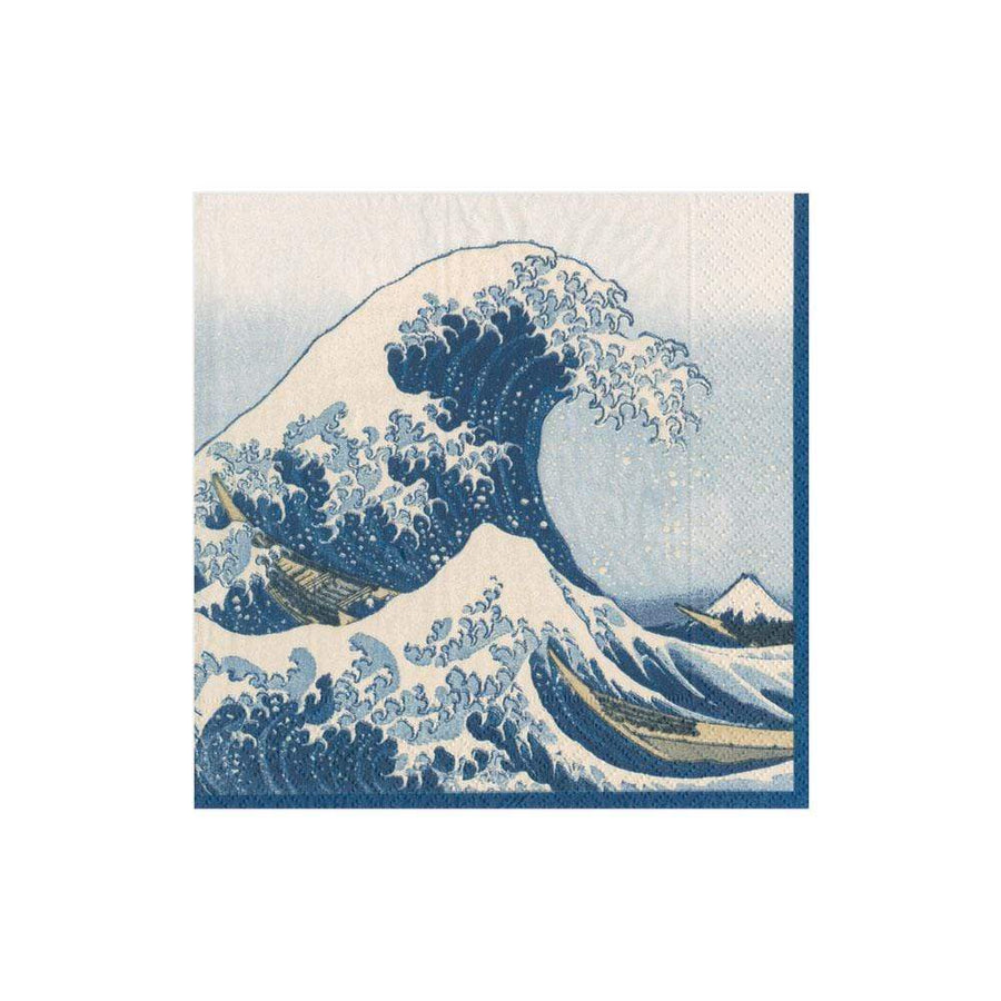The Great Wave Cocktail Napkin