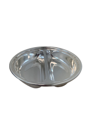 Hôtel Silver Round Divided Dish